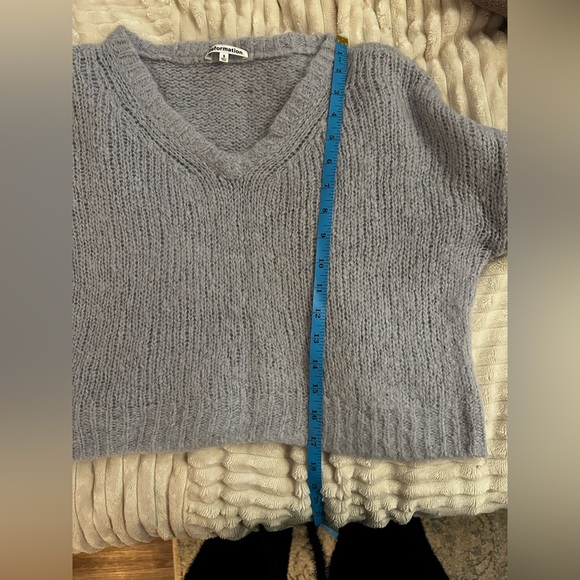 Reformation Wenda Lavender Sweater - Picture 9 of 10